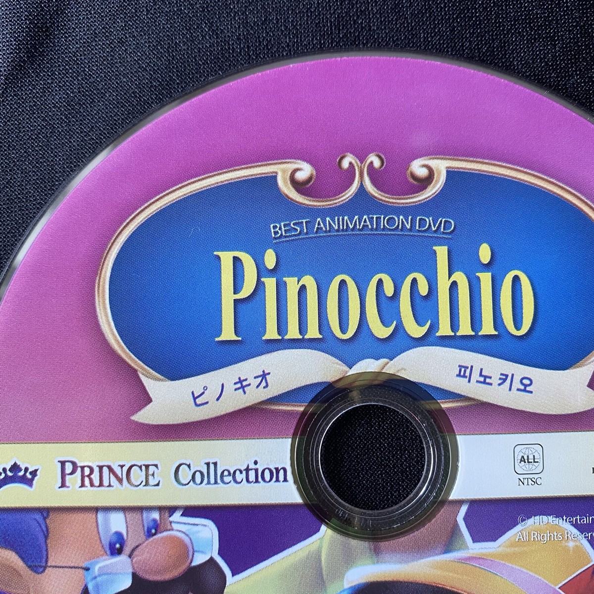 Pinocchio DVD Korean English Japanese Free Region ALL