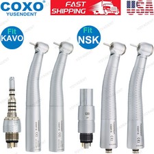US COXO Dental Handpiece Fiber Optic High Speed Turbine6Pin Coupler Fit KAVO NSK