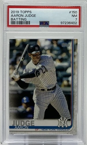 Aaron Judge PSA 7 - 2019 Topps ‘Batting’ -Yankees Captain, MVPs, All Rise