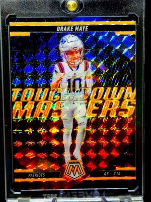 DRAKE MAYE RARE ORANGE Silver Mosaic Prizm | Pack Fresh Investment Card W Case 
