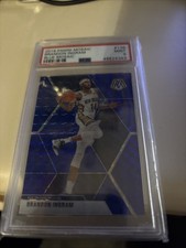 2019-20 Panini Mosaic - Brandon Ingram #136 Blue Prizm 74/99 PSA 9 MINT