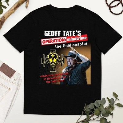 GEOFF TATE'S OPERATION MINDCRIME THE FINAL CHAPTER T Shirt Full Size S-5XL AM106