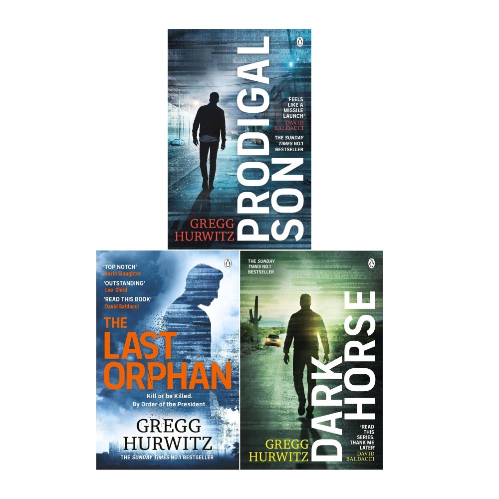 An Orphan X Thriller Series By Gregg Hurwitz 3 Books Collection Set Prodigal Son