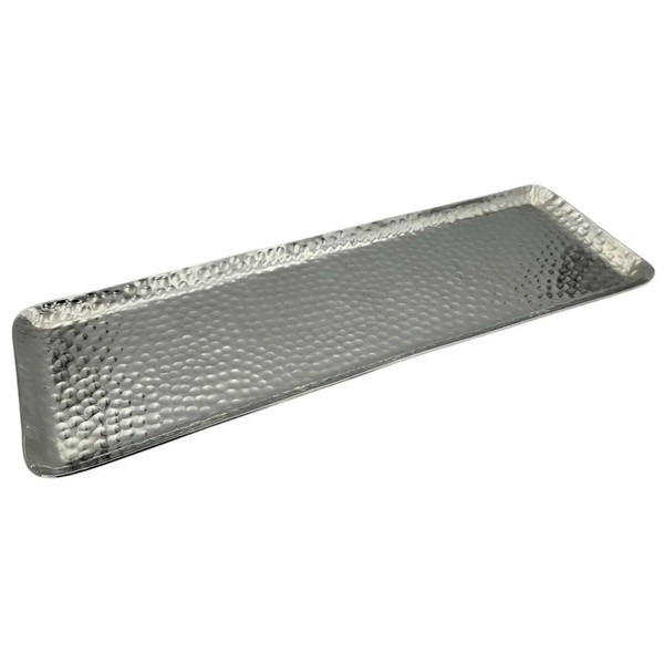 Dekotablett Dekoschale Metall Silber Deko Tischdeko Schale Tablett 45 Cm B-WARE-image