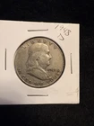 1948-D Franklin Half Dollar 50C Denver 90% Silver Circulated US Coin