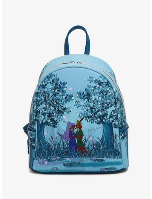RARE Loungefly Disney Robin Hood Maid Marian Forest Love Wed Mini Backpack NWT