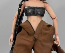 1/6 Scale Soldier Strapless Chest Armor Model for 12'' Waste Soil Style