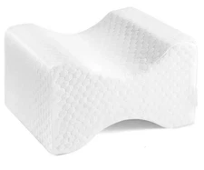 Memory Foam Knee Pillow for Orthopedic Sciatica Back Leg Hip Align Spine Pregnan