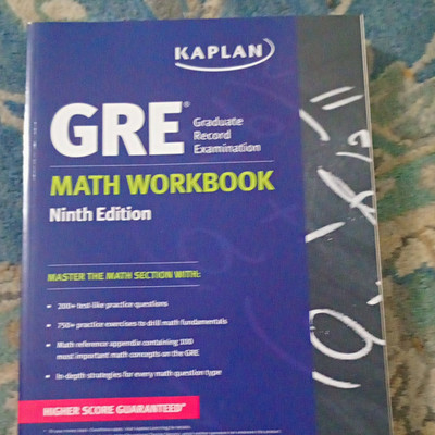 Kaplan GRE Math Workbook Ninth Edition Test Prep Book 2011