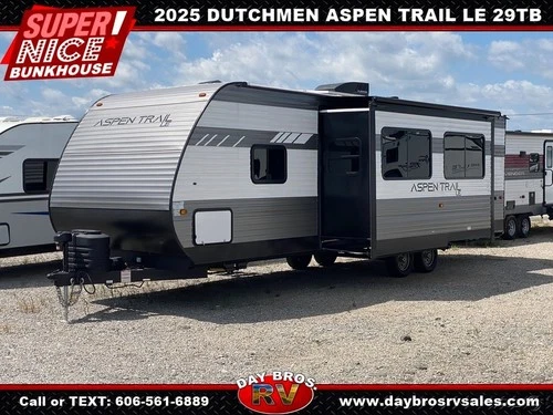 25 Dutchmen Aspen Trail LE 29TB Travel Trailer Towable RV Camper Slide Bunks