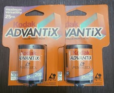 Kodak Advantix 25exp 200speed 2 Pack Expired 1998