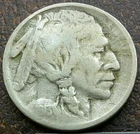 US 1913-S Variety 1 Buffalo Nickel  **