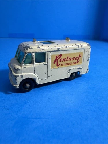 VINTAGE LESNEY MATCHBOX NO.62 TV SERVICE VAN Diecast (T14)