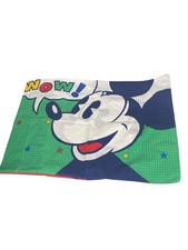 Vintage Disney Mickey Mouse Pillow Case Standard Double Sided 20x30