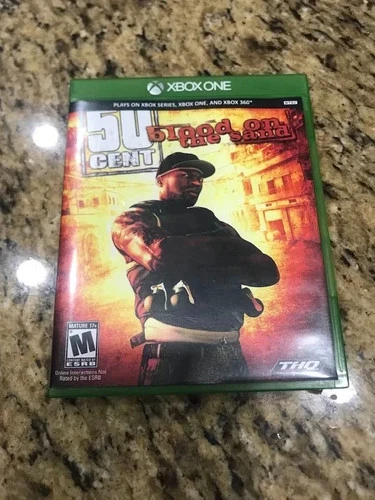 50 Cent: Blood on the Sand (Microsoft Xbox 360, Xbox One 2009) Tested/Works