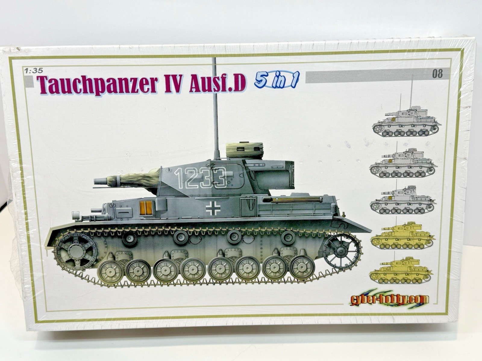 SEALED*NEW*USA*VINTAGE 2006 DRAGON TAUCHPANZER IV AUSF.D 5 I