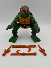 Vintage TMNT Jump Attack Jujitsu Raphael 100% COMPLETE Playmates Turtles 1993
