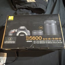 Nikon D5600 DSLR Camera with 18-55mm and 70-300mm Lens