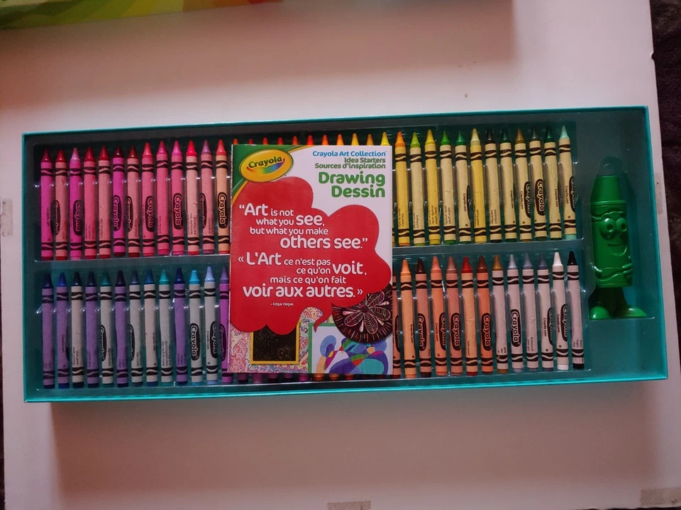 Crayola Crayon 72 Piece Box Set Sharpener - 2015 USA  OOP - Image 4 of 4