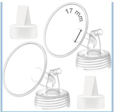 Maymom 17Mm Flange and Duckbill Valve Compatible with Spectra S1 Spectra S2 Spec