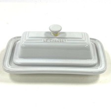 Le Creuset Stoneware White Butter Dish 18-21