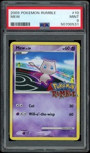 2009 Pokemon Rumble #10 Mew PSA 9 MINT