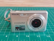 Nikon COOLPIX S200 7.1MP Digital Camera For Parts Damaged