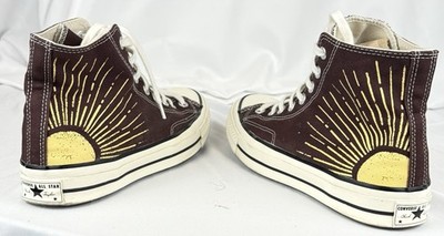 CONVERSE Chuck Taylor All Stars High Top Custom Sun Rays Unisex Sneaker 7/M 9/W