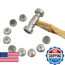 Megacast Texturing Hammer 9 Interchangeable Faces