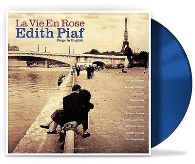 EDITH PIAF - La Vie En Rose  Sings In English Royal Blue Vinyl - Vin - F600z