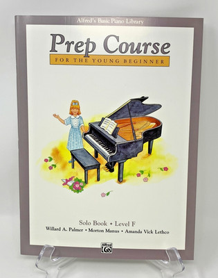 Alfred's Basic Piano Library Prep Course Solo Book Level F