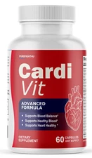 CardiVit Blood Health Support Supplement - Cardi Vit - 60 Capsules