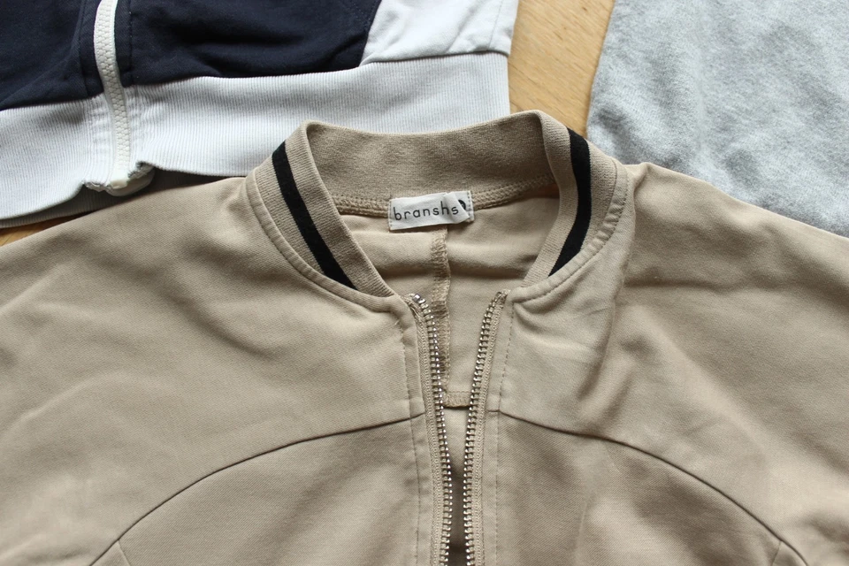 3 Petit Bateau Uni-QLO Brashes Cárdigan T.104/110cm Cremallera Pullover Pack Foto 4 de 4