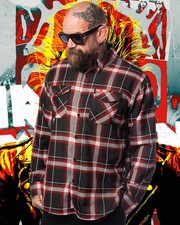 Iron Maiden 50th Anniversary DIXXON Flannel LIMITED EDITION XL- XXLT