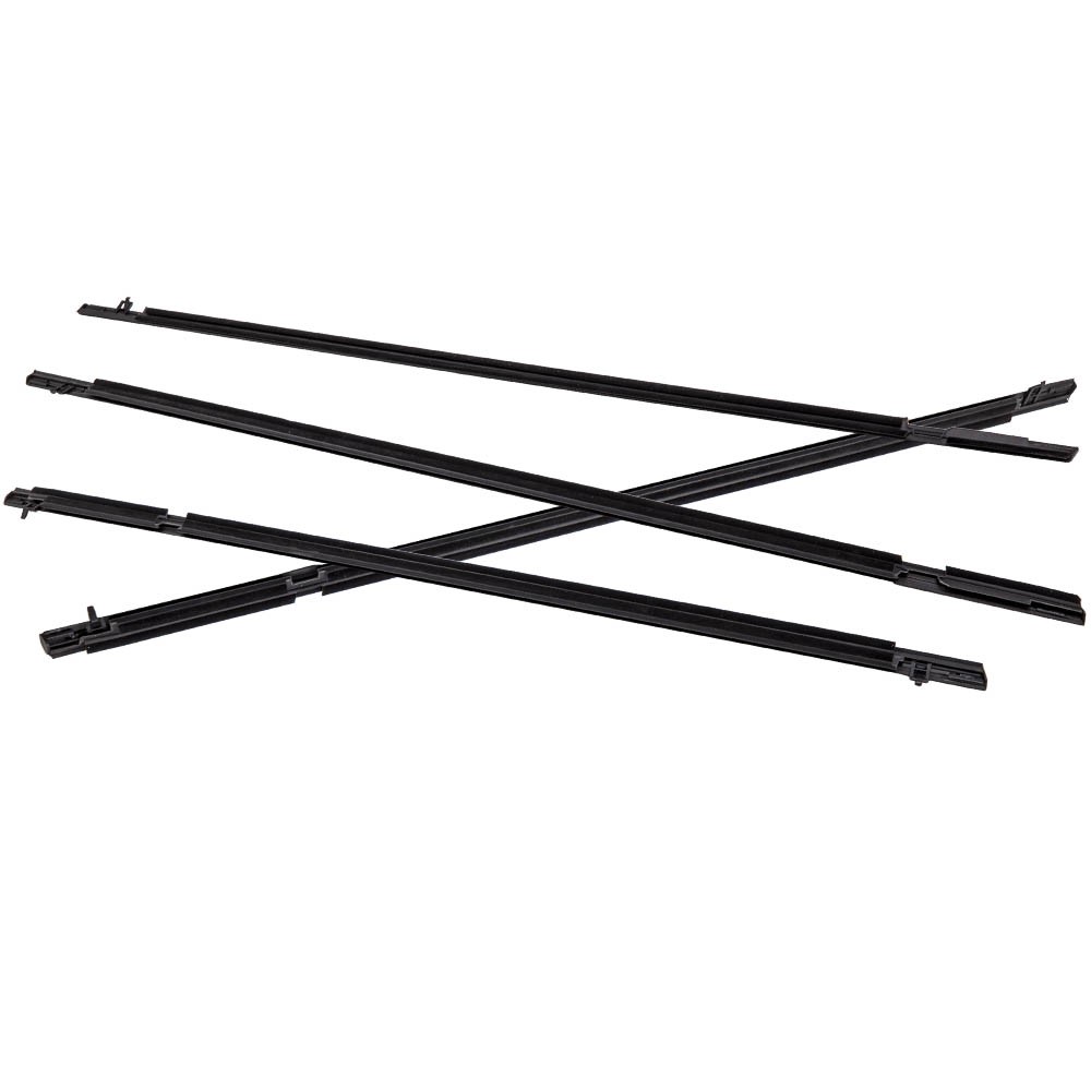4X Car Window Weatherstrip Seal Belt For Honda Civic 2006 -2010