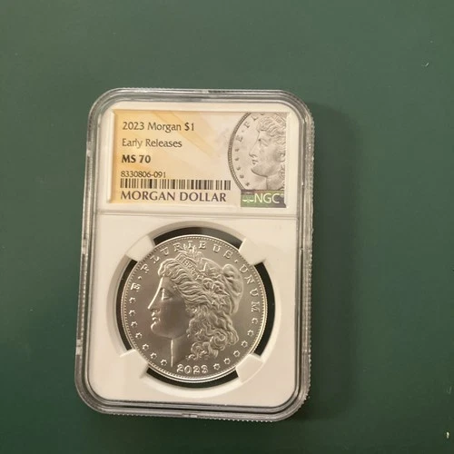 2023 MS70 Morgan Silver Dollar NGC Certified Early Releases