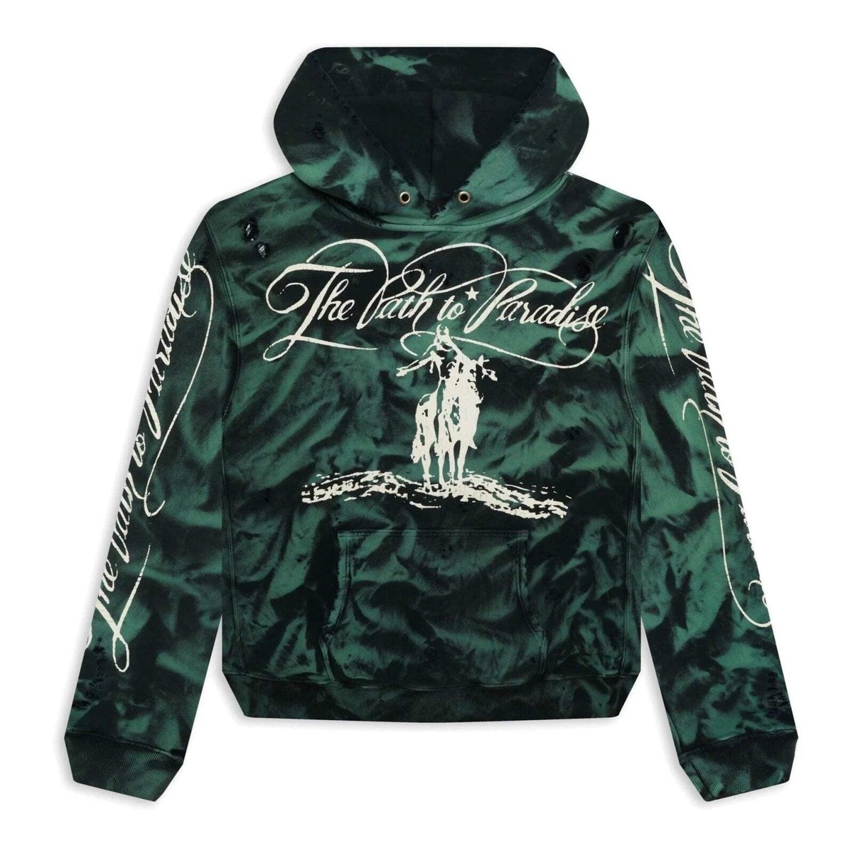 Hellstar Studios Green Marble Paradise Hoodie | eBay