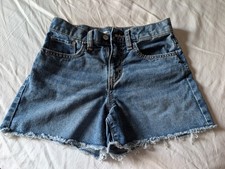 Girls old Navy Blue Jean Shorts Sz 10 -Preowned