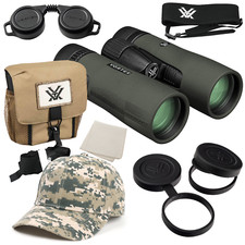 Vortex Optics Diamondback HD 8x42 Binocular with Free Camo Digital Hat Bundle