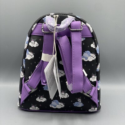Loungefly Kuromi And Baku Clouds Mini Backpack Sanrio NEW | eBay display picture 1