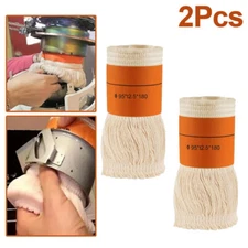 2X Kerosene Heater Wick 95xt2.5x180mm Fiberglass Cotton For Most Kerosene Heater