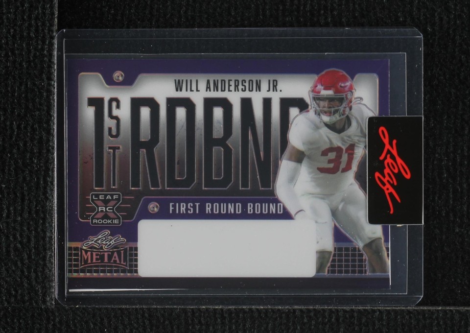 2023 Leaf Metal Will Anderson #FRB-WAJ - 1 of 2