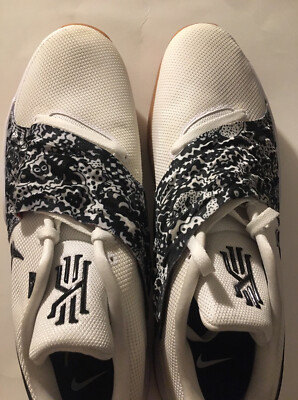 Nike kyrie 4 low white black gum Clearance