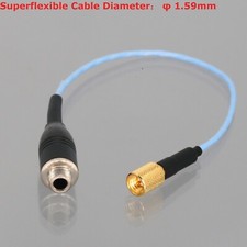 3.5mm TRS Socket Locking  Microdot Plug Cable Earset Microphone Wireless system