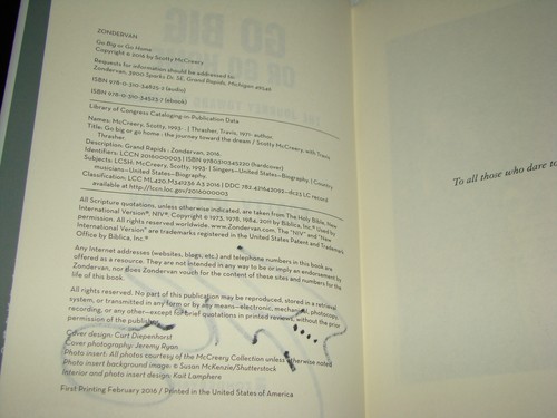 Scotty McCreery Signed 1st Edition Hardback Book Go Big Or Go Home JSA #Q64280 - Picture 4 of 10