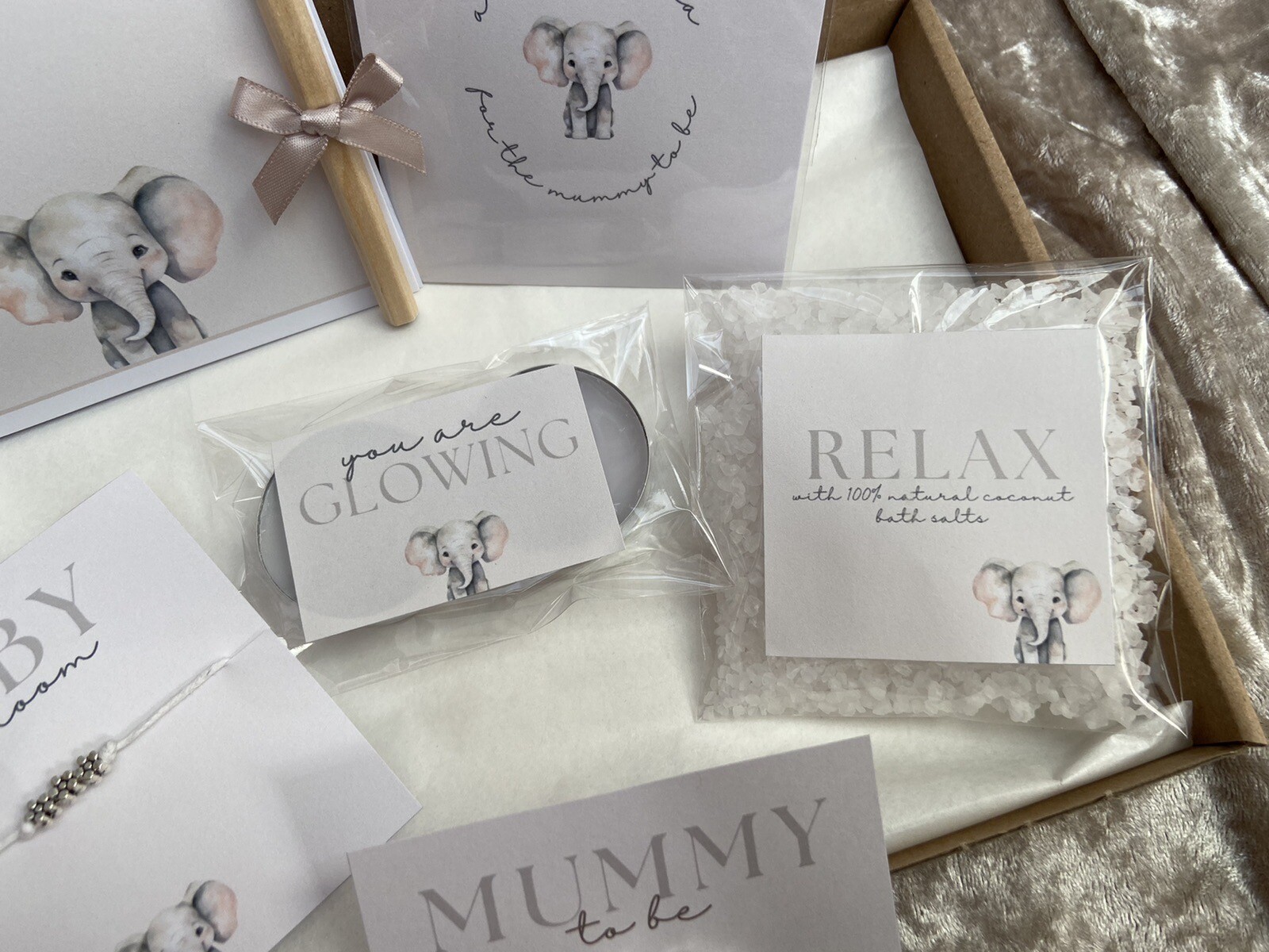 Mum To Be Gift Box Personalised Pregnancy Set Baby Shower Unknown