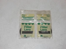 Green Diamond Round Glass 50mm Filter Lens SHADE 5-H Welding Goggles New