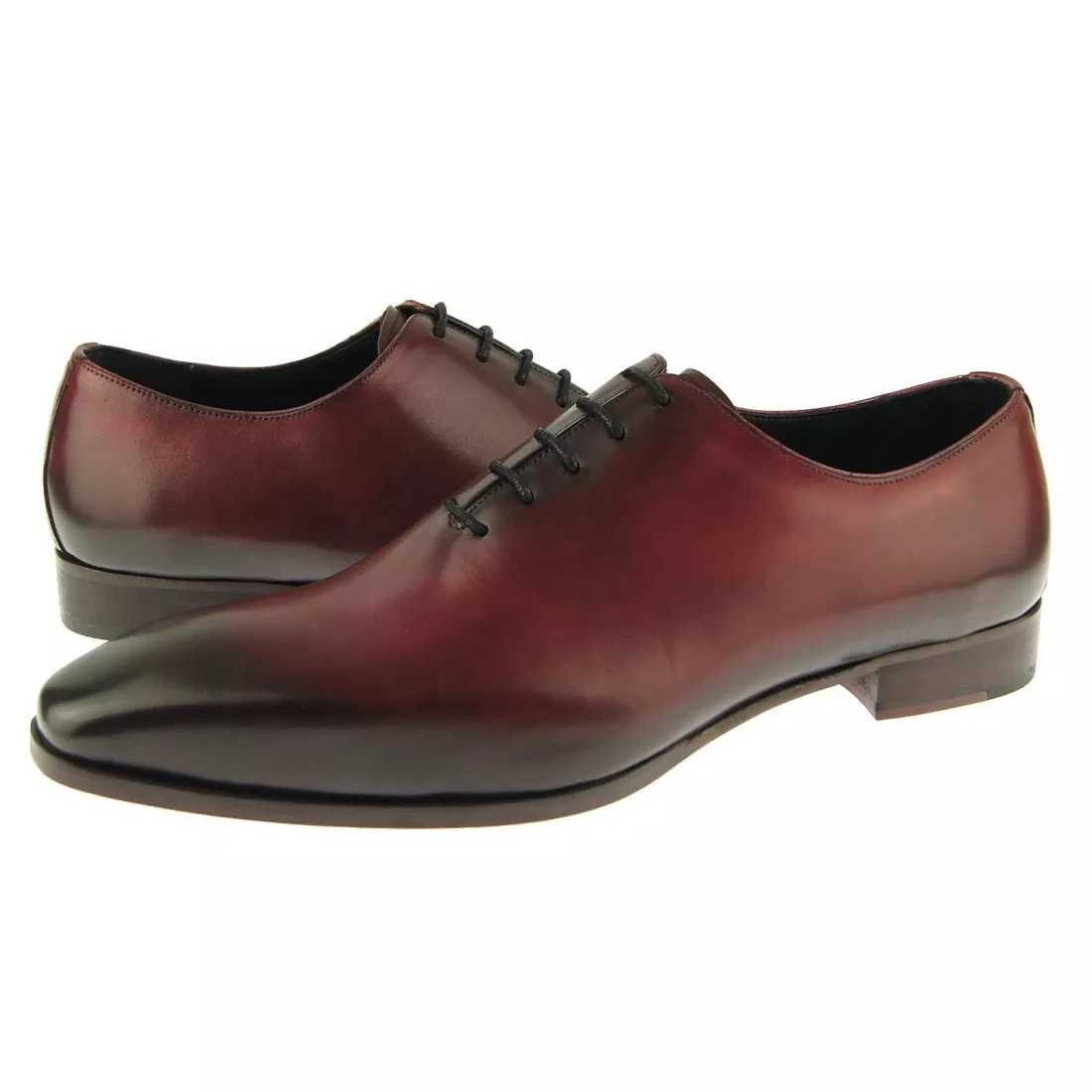 Fertini Plain Wholecut Oxford, Men&#039;s Dress Leather Shoes, Burgundy |