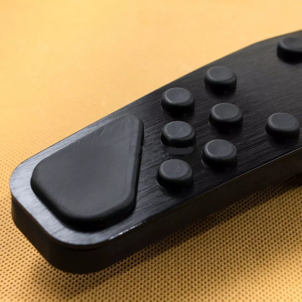 Cubierta negra de pastillas de pedal de acelerador de gas de freno de pie para Dodge Challenger Charger Foto 4 de 4