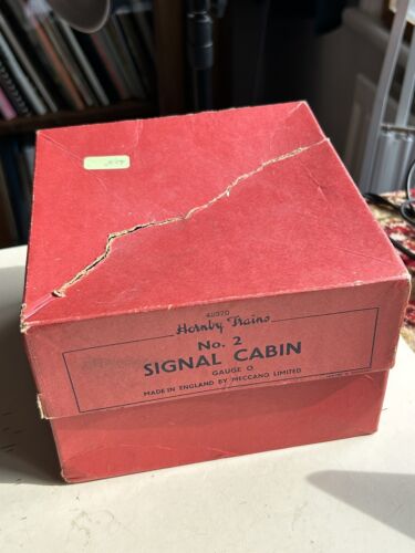 Hornby Spur O No.2 Signal Cabin 42370 neuwertig in fairer Box alles original - Bild 2 von 8